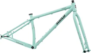 Surly Krampus Frameset - 29" Steel Blue Oyster Coat Large