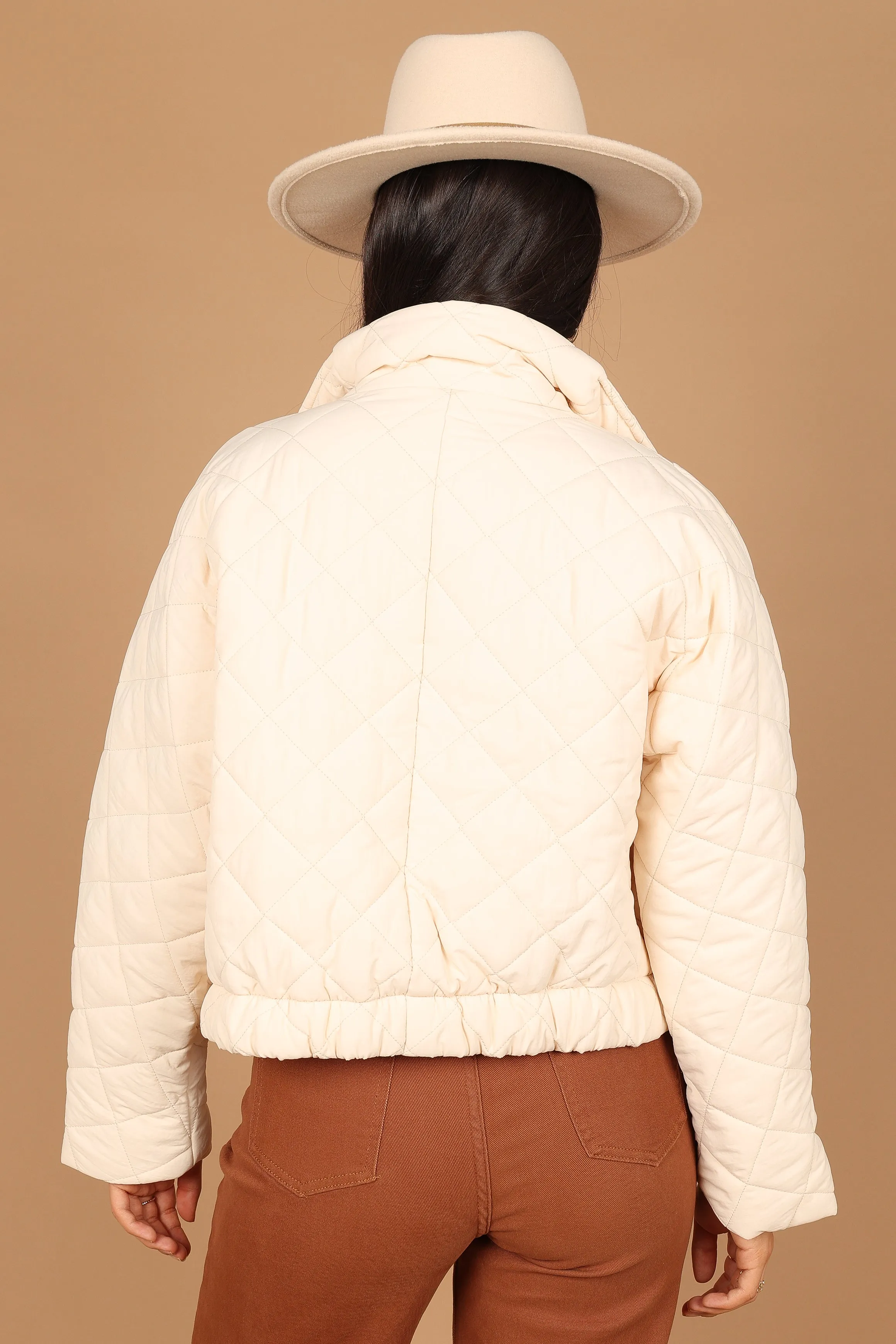 Susannah Quilted Jacket - Cream