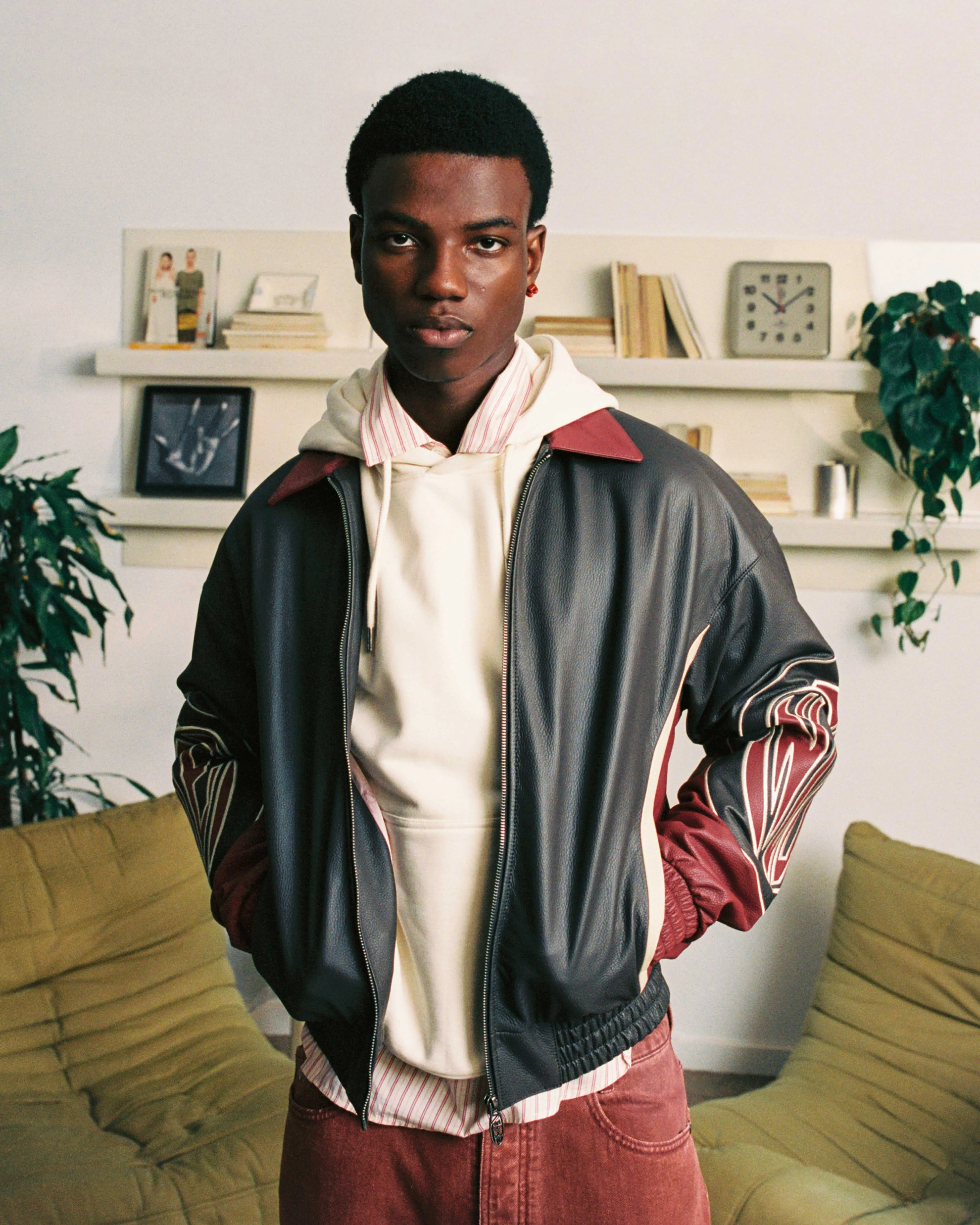 The Leather Jacket Red