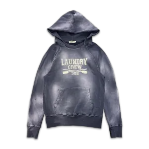 Throwback Crew Hoodie Dark Navy