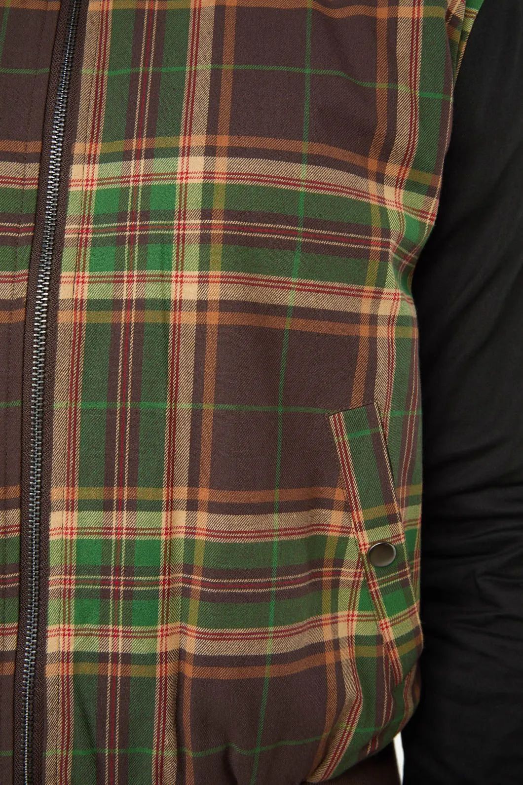 Triassic Tartan Contrast Jacket