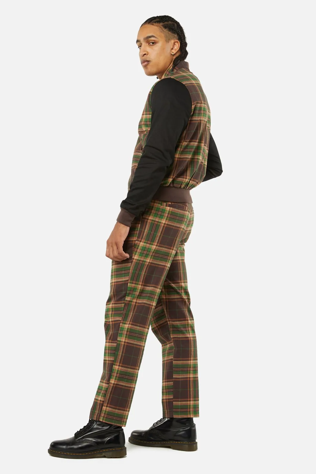 Triassic Tartan Contrast Jacket