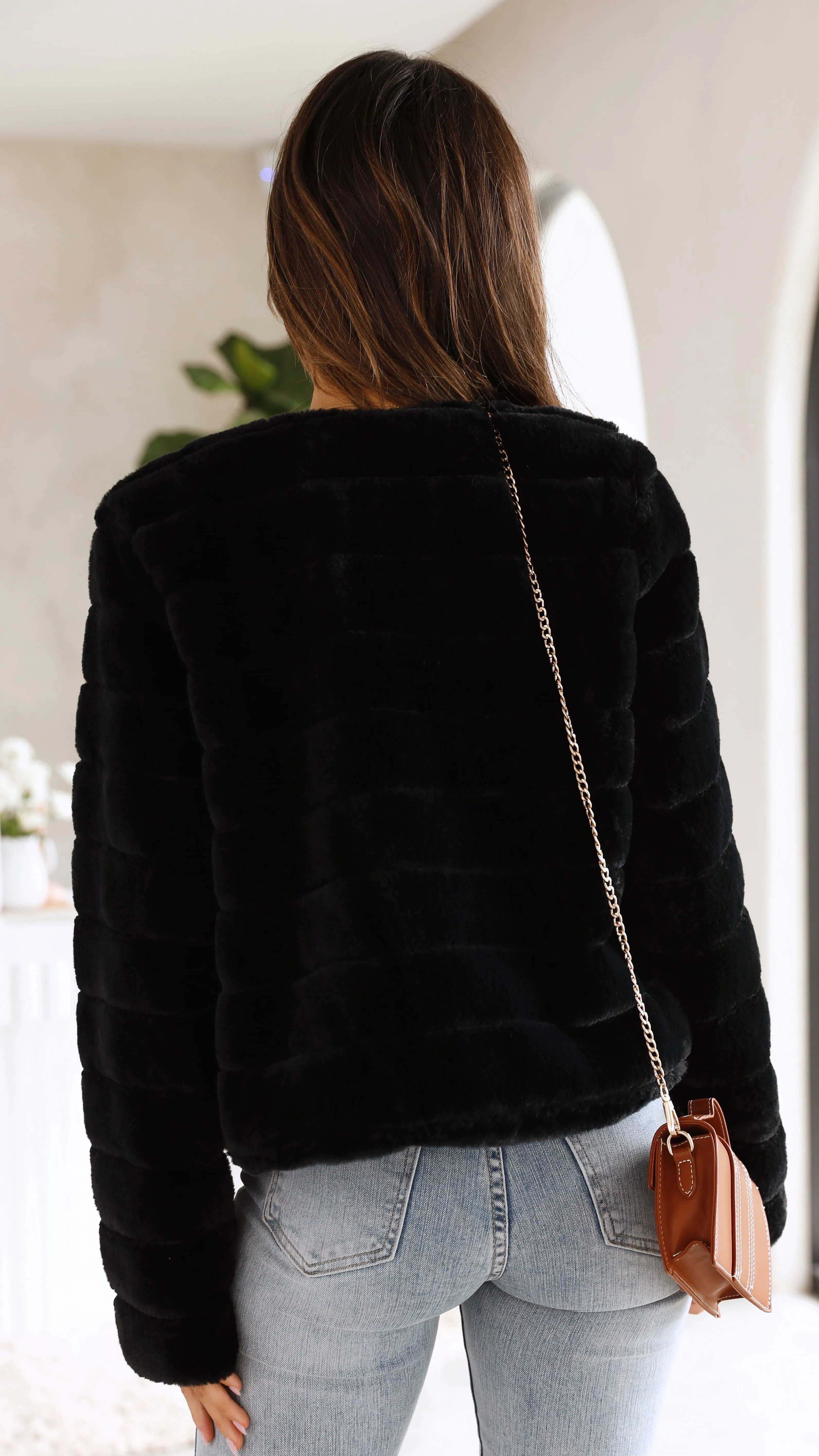 Tully Crop Jacket - Black