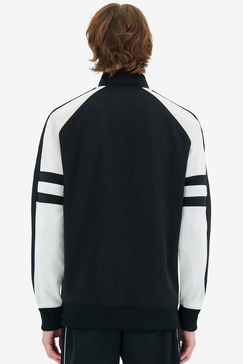 Unisex Interlock Tracksuit Jacket Black