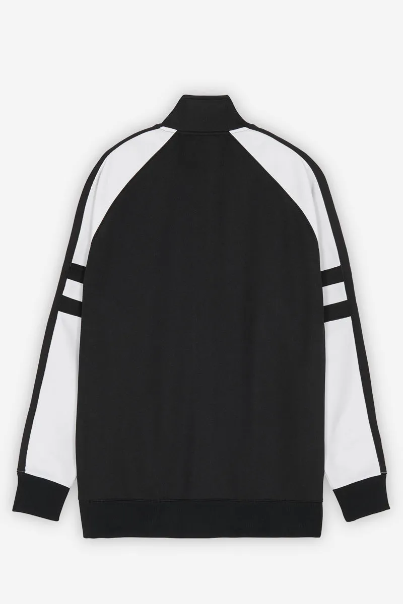 Unisex Interlock Tracksuit Jacket Black