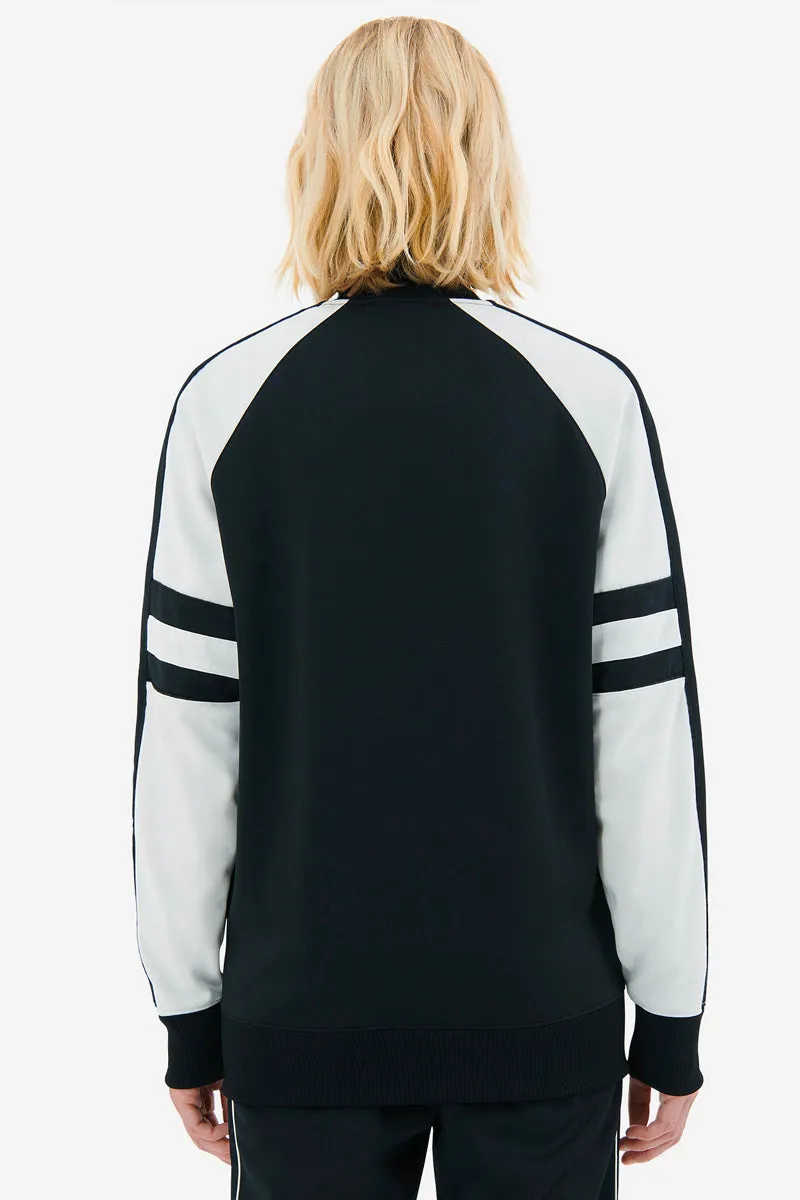 Unisex Interlock Tracksuit Jacket Black
