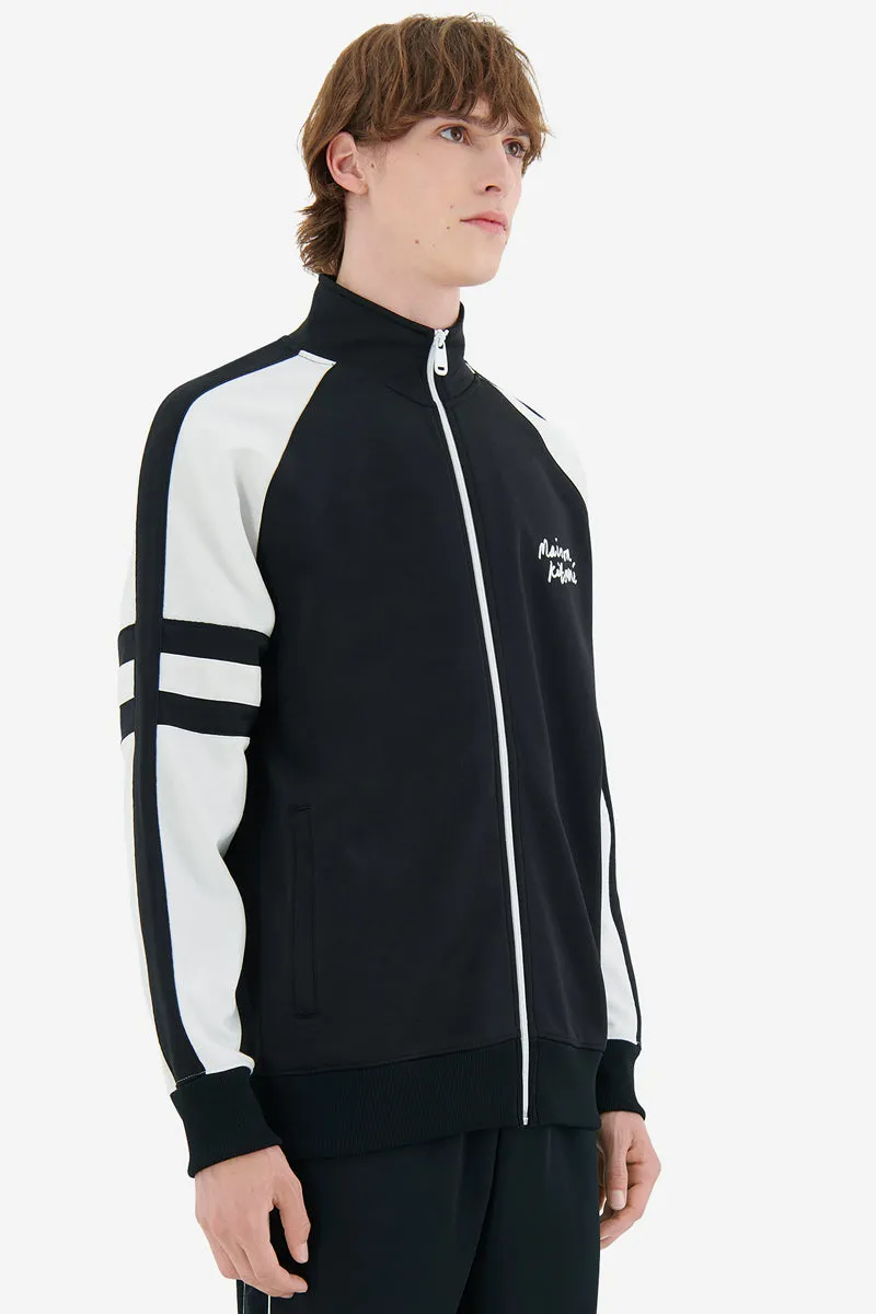 Unisex Interlock Tracksuit Jacket Black