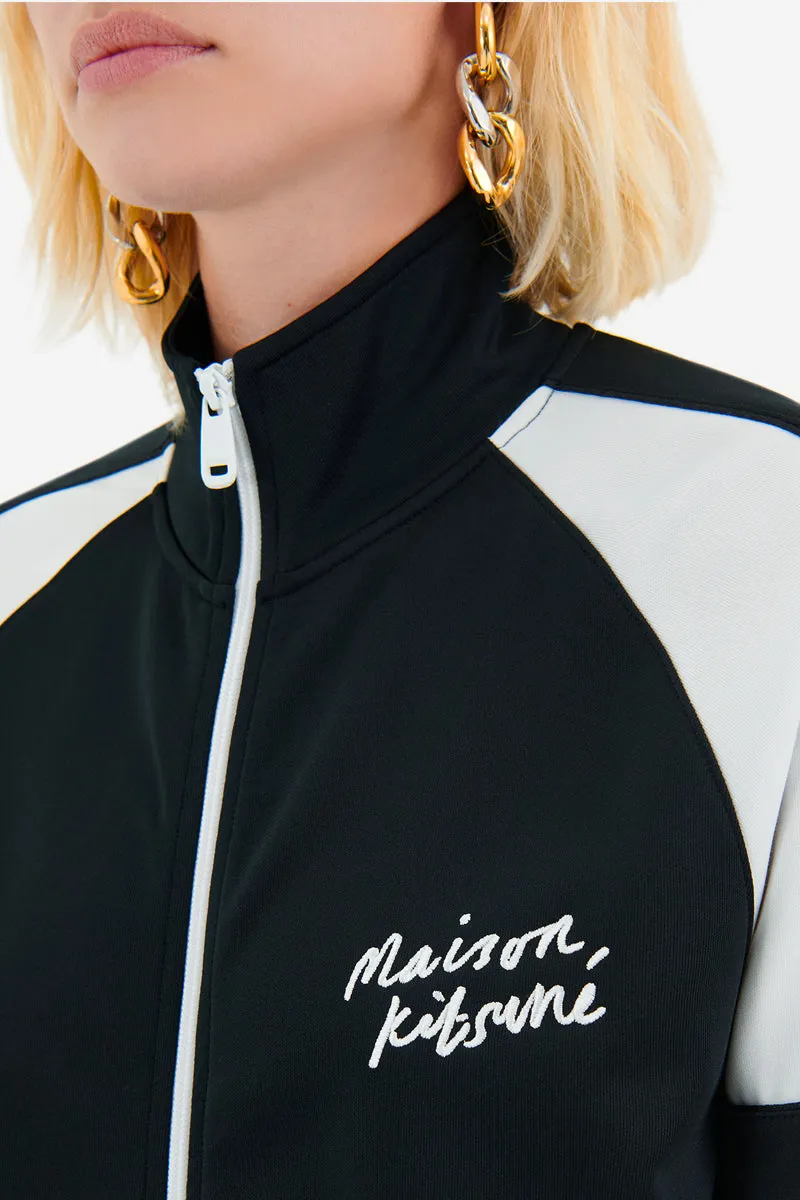 Unisex Interlock Tracksuit Jacket Black