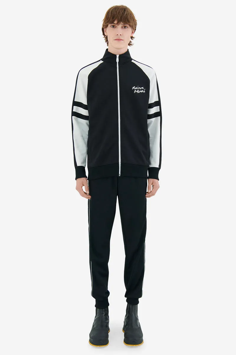 Unisex Interlock Tracksuit Jacket Black