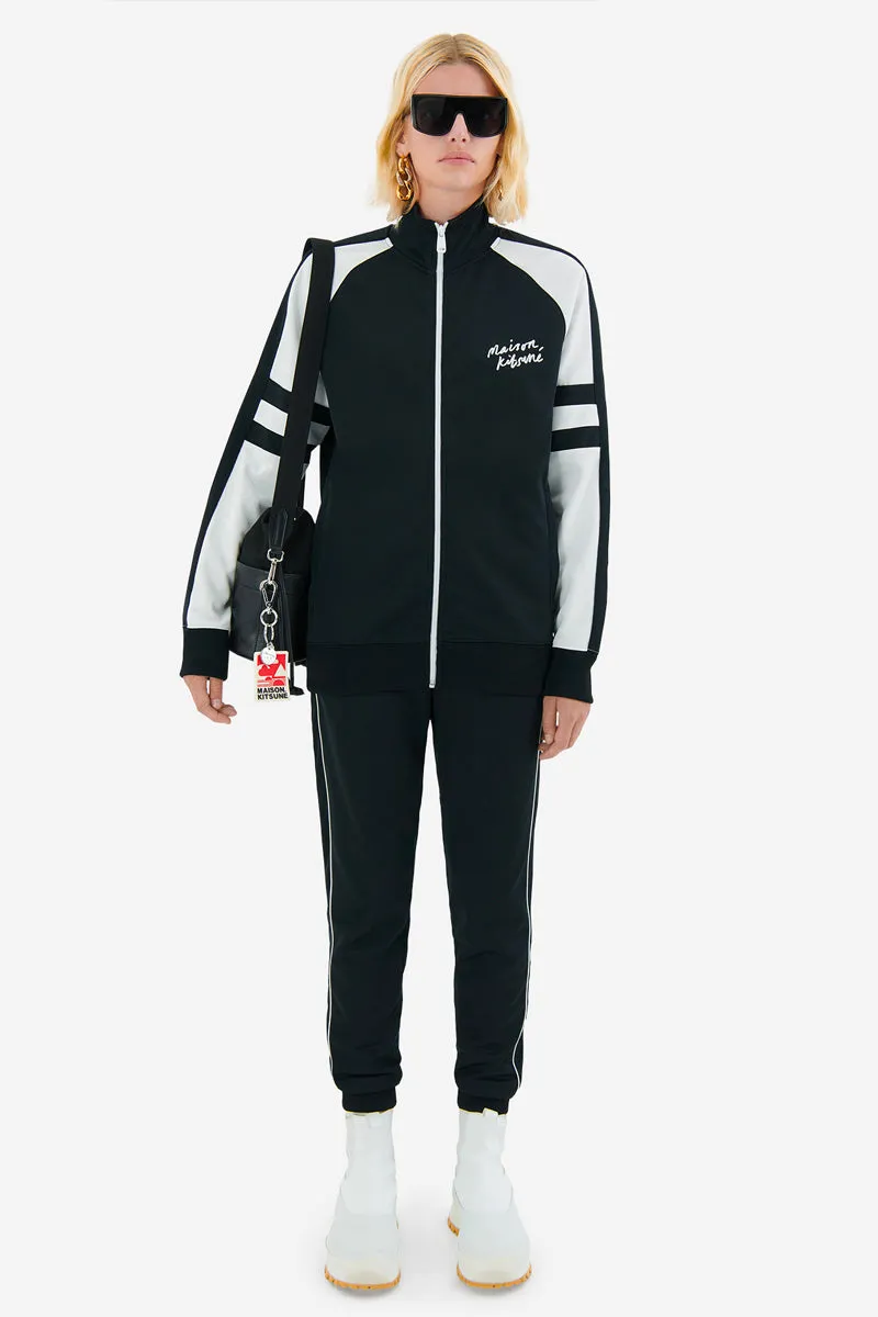 Unisex Interlock Tracksuit Jacket Black