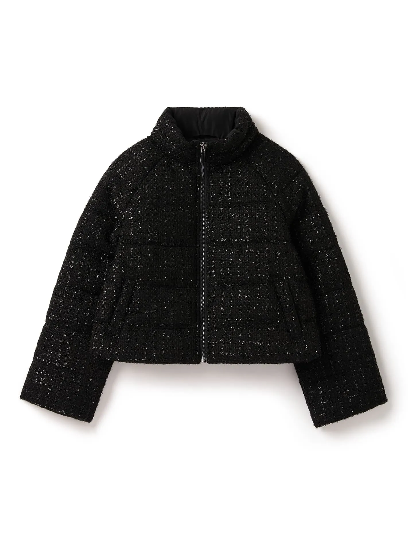 Wilhelmina Teen Boucle Puffer Jacket