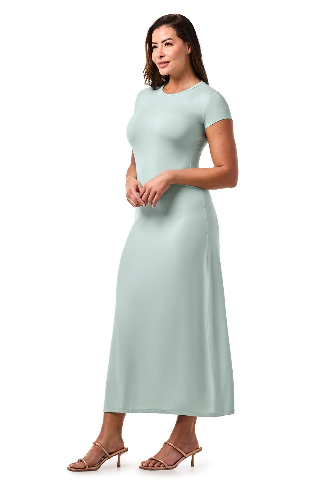 Women's Dounelle Maxi Dress | Misty Aqua