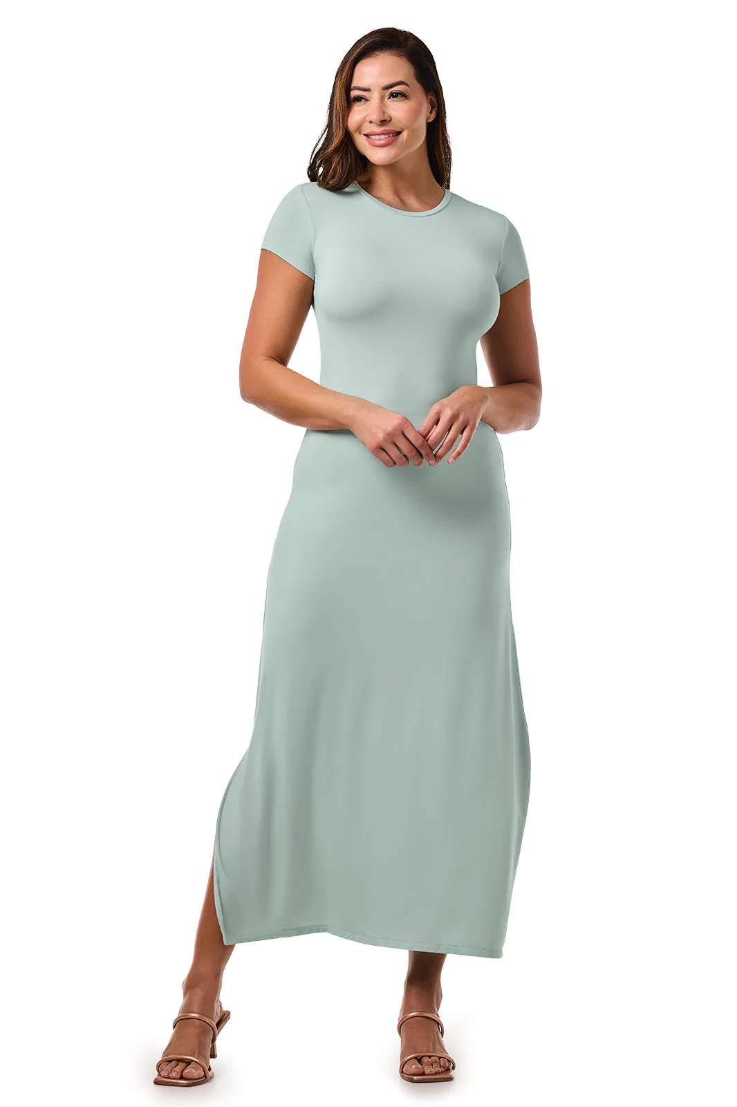Women's Dounelle Maxi Dress | Misty Aqua