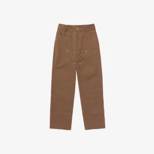womens melody ehsani country western carpenter pant (brown)